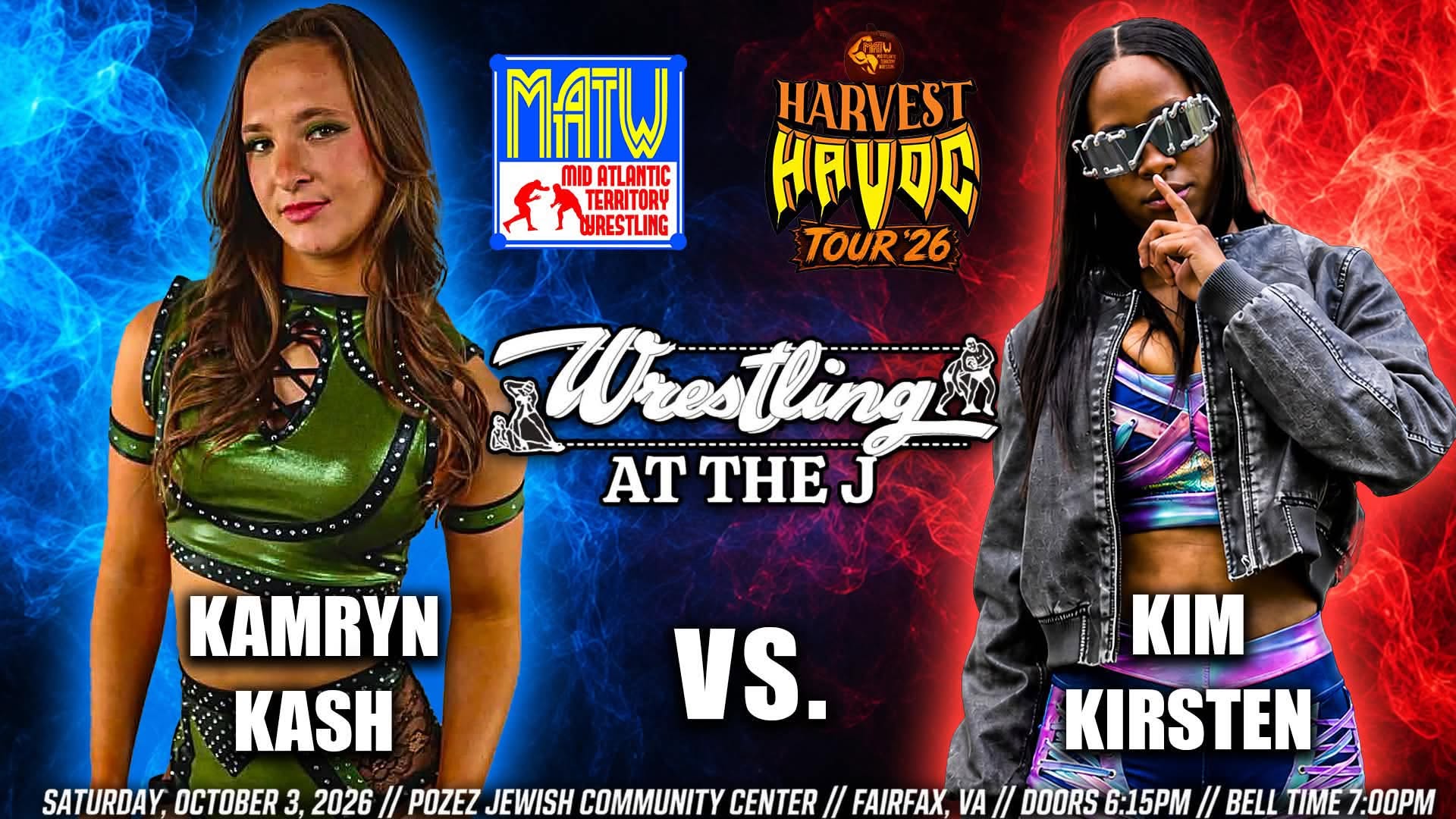 Kamryn Kash vs. Kim Kirsten — singles match