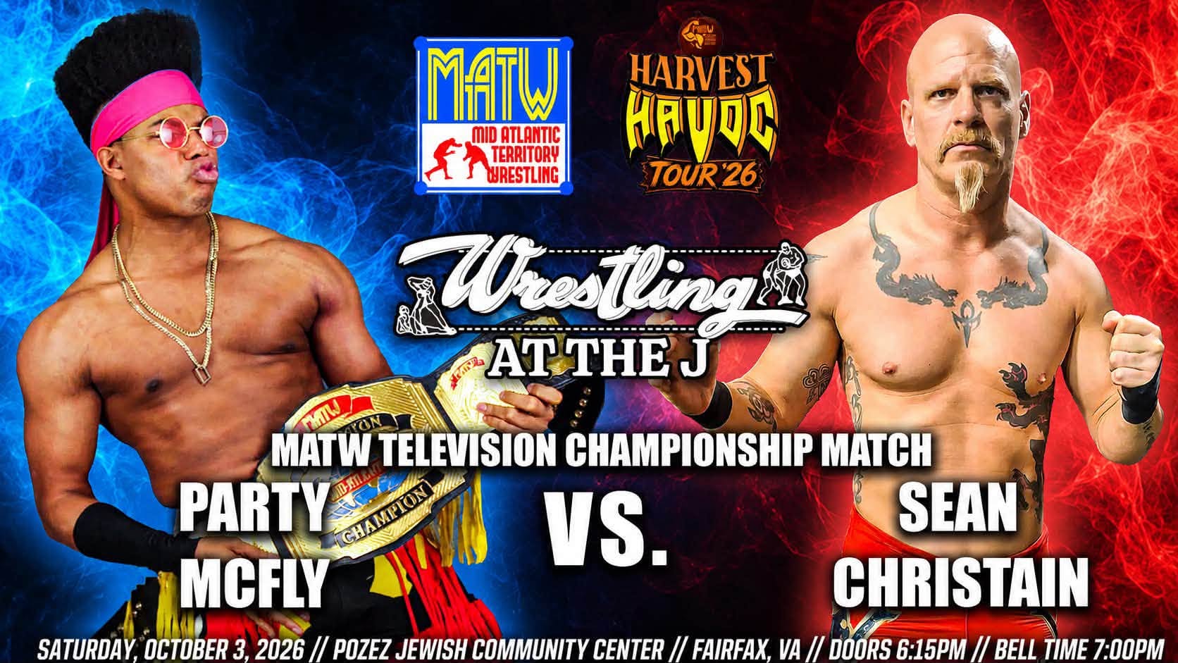 Party McFly vs. Sean Christian — matw television championship